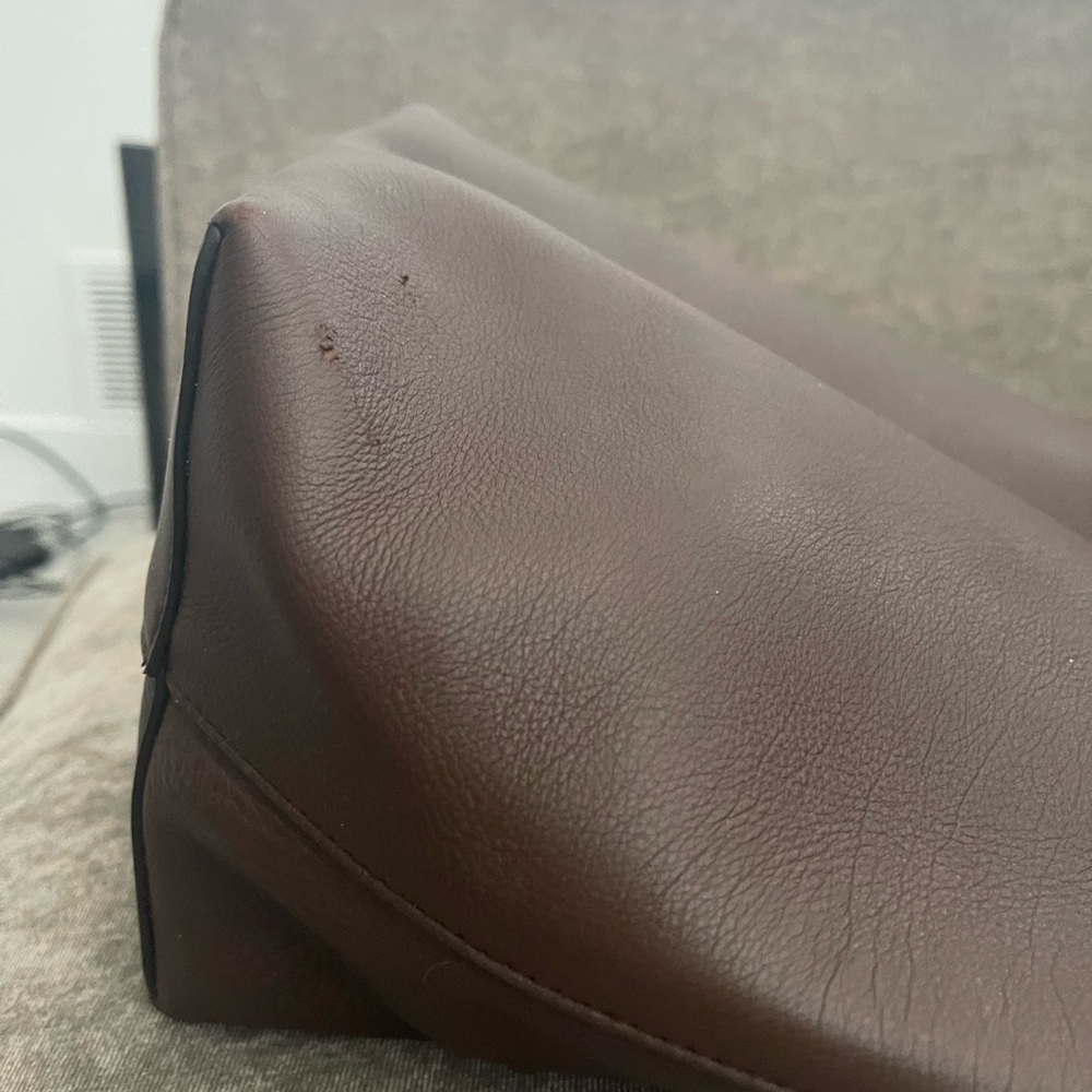 The Row North/South Park Small leather tote. Been carries 2 times